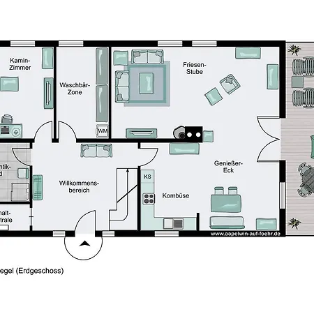 Holiday home Aapelwin Auf Foehr